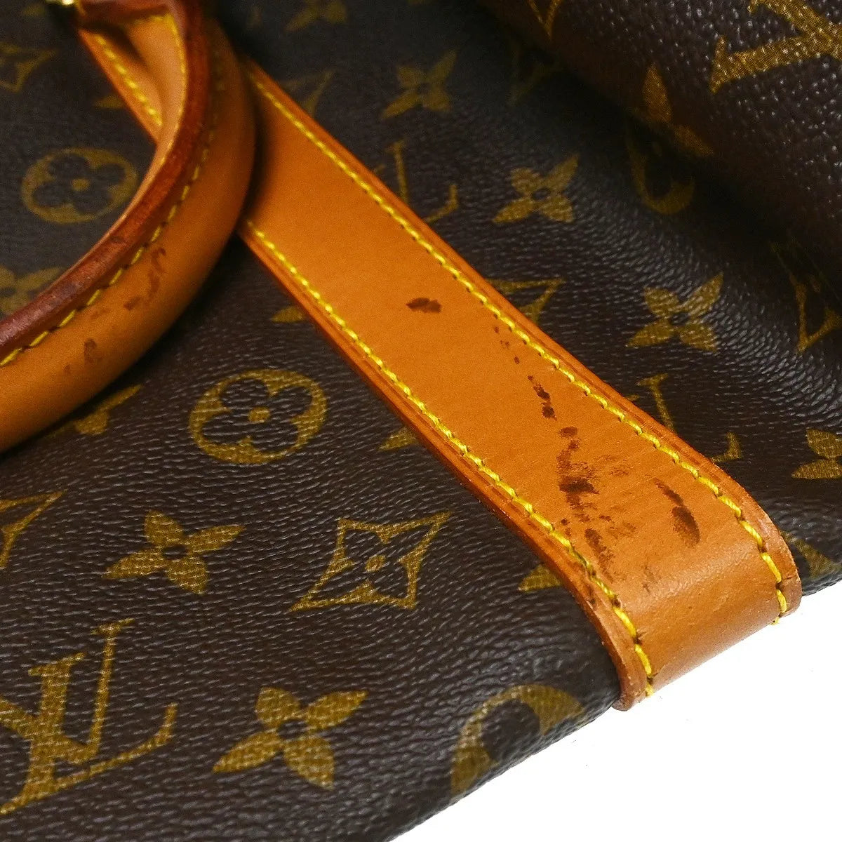 Louis Vuitton Keepall Monogram, Brown, Canvas, Travel Bag