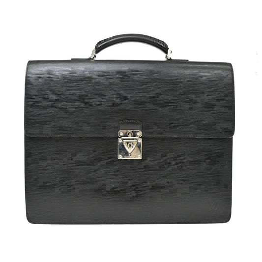 Louis Vuitton Robusto 1 Cuir Epi, Black, Leather, Briefcase