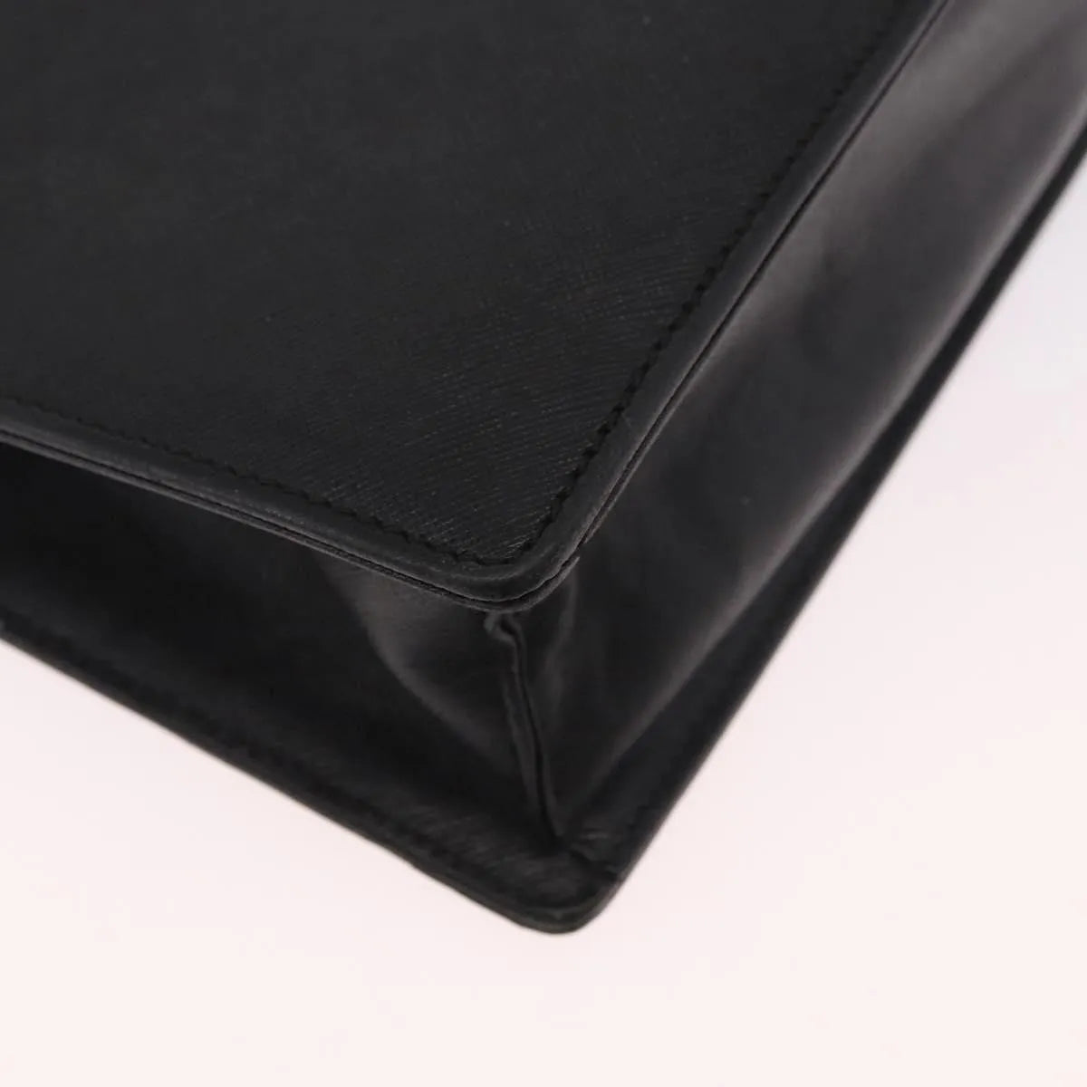 Burberry Vintage Leather, Black, Leather, Briefcase