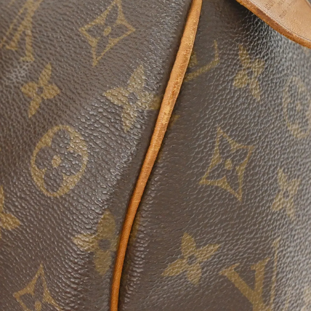 Louis Vuitton Speedy Monogram Canvas, Brown, Canvas, Handbag