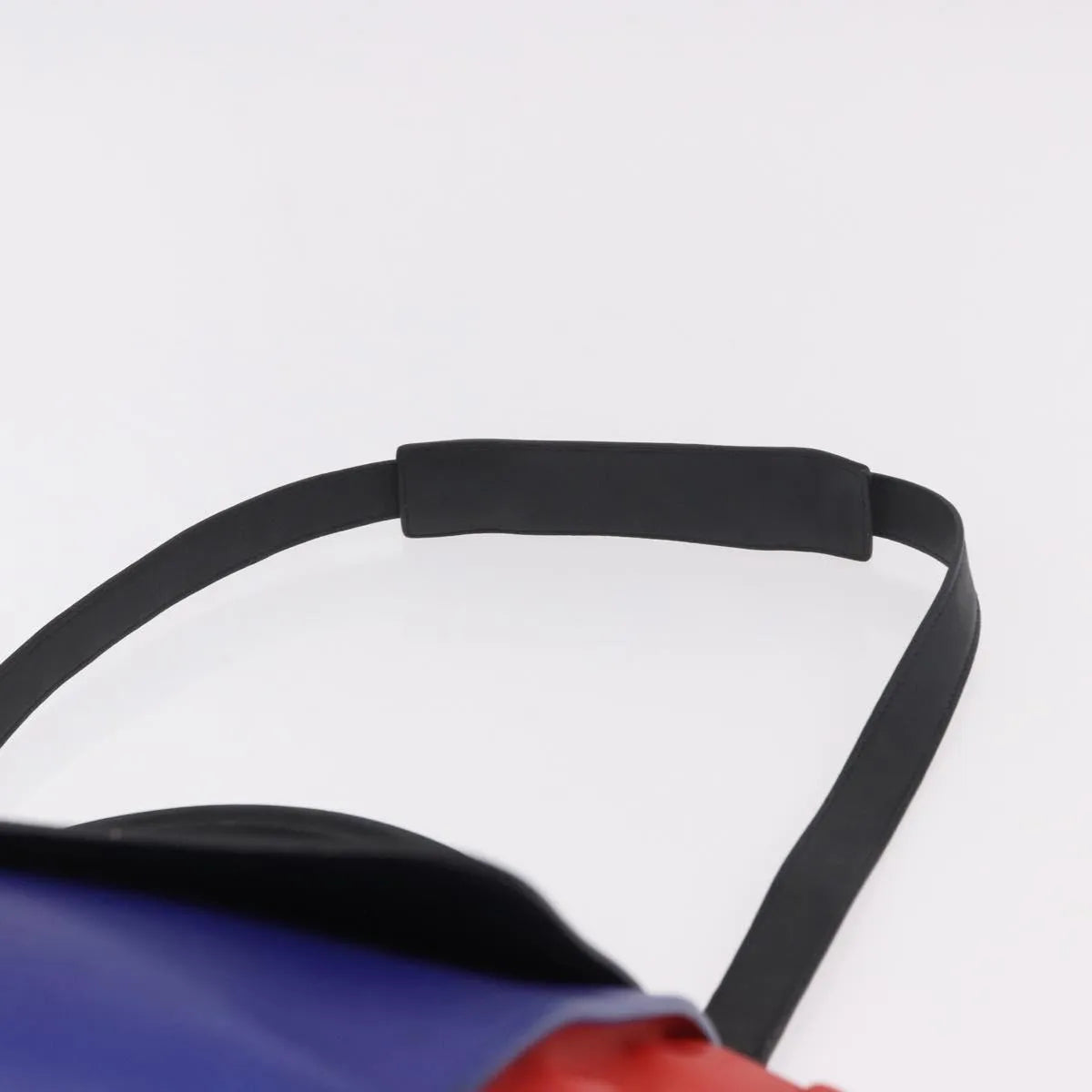 Celine Trapeze Leather with Suede, Multicolour, Leather, Handbag
