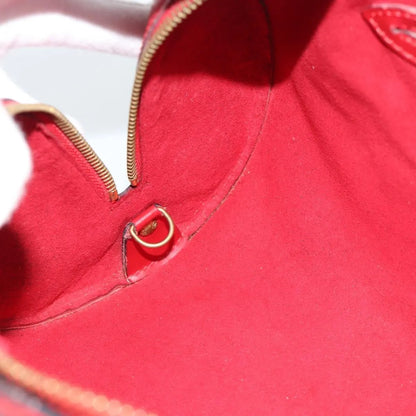Louis Vuitton Soufflot Epi Leather, Red, Leather, Handbag