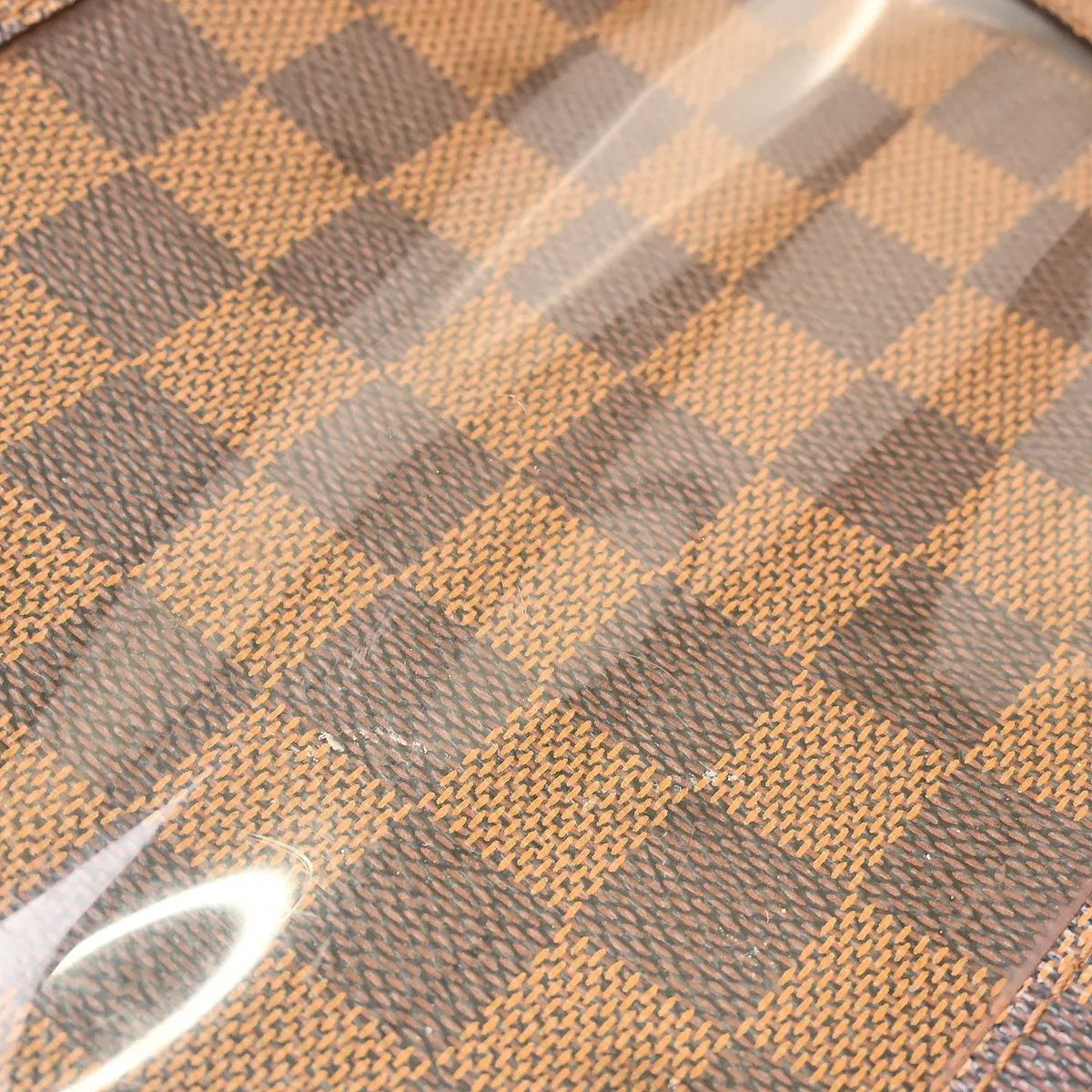 Louis Vuitton Portobello Messenger Damier, Brown, Canvas, Shoulder Bag