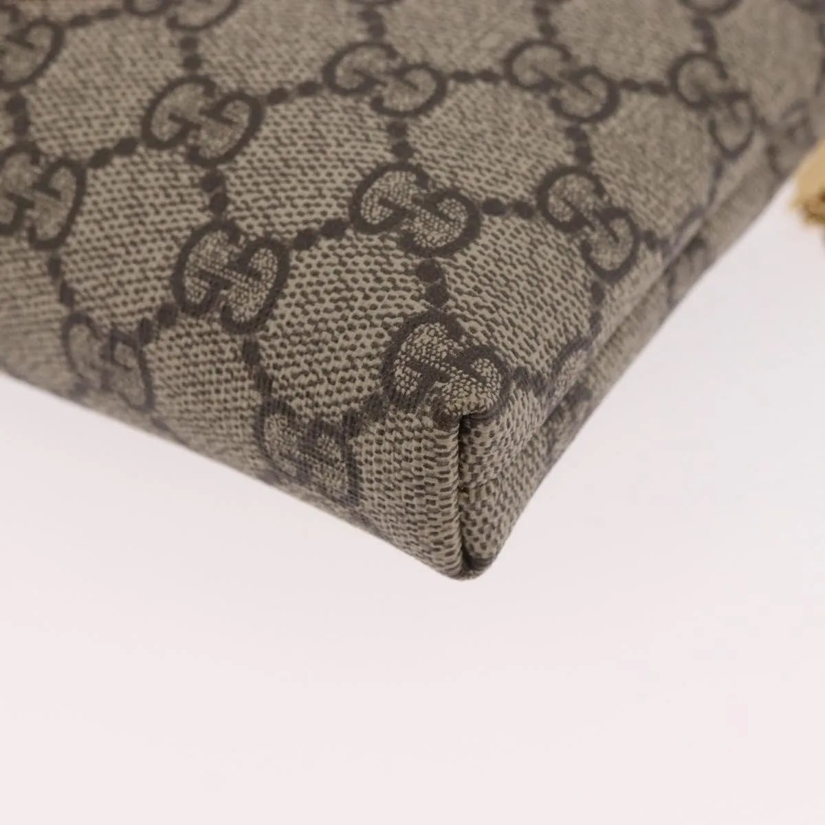 Gucci Pochette GG Canvas, Beige, PVC, Clutch