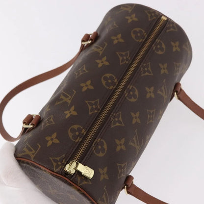 Louis Vuitton Papillon Monogram Canvas, Brown, Canvas, Handbag