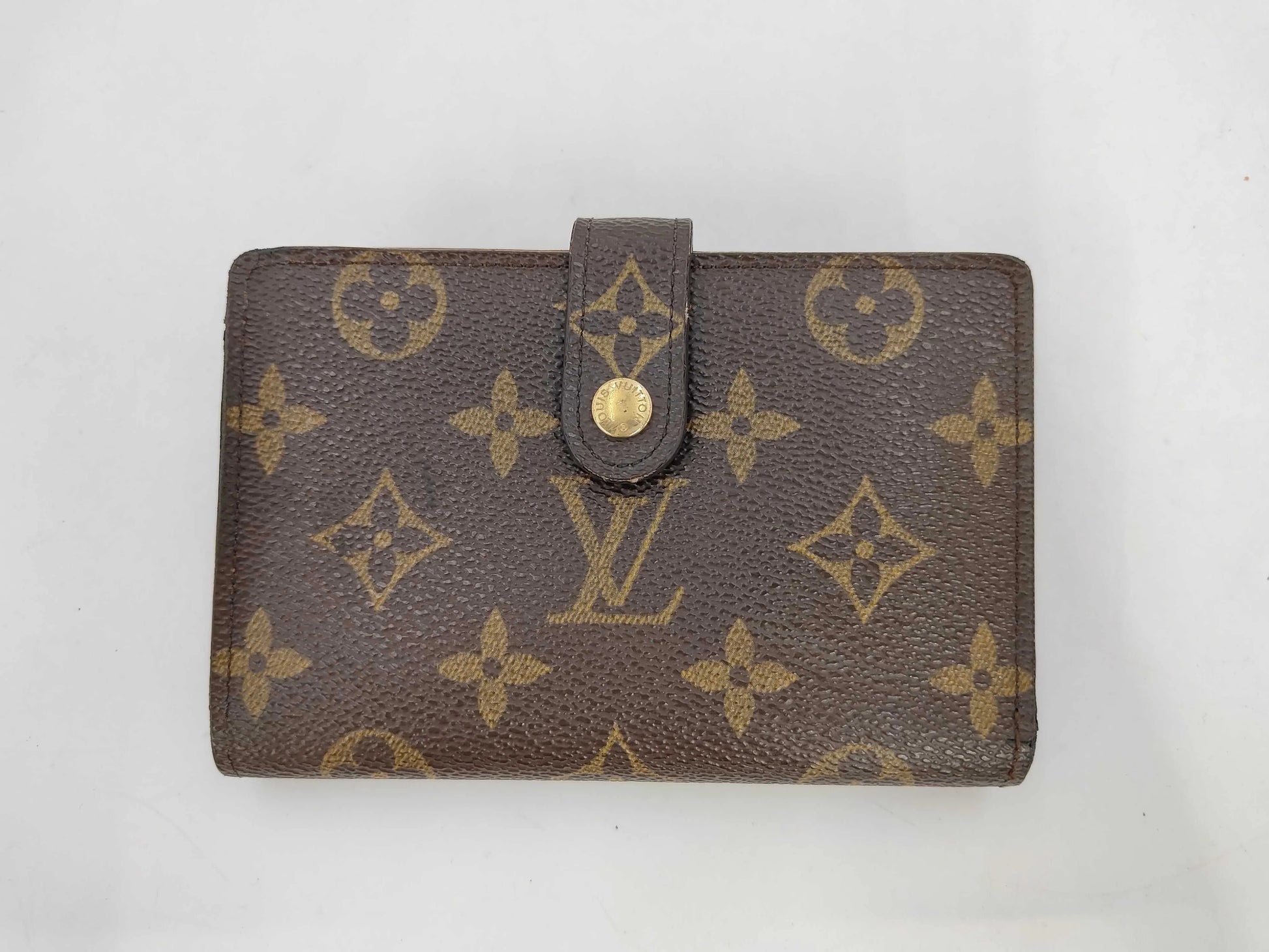 Louis Vuitton Portefeuille Viennois Monogram Canvas, Brown, Canvas, Wallet