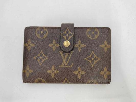 Louis Vuitton Portefeuille Viennois Monogram Canvas, Brown, Canvas, Wallet