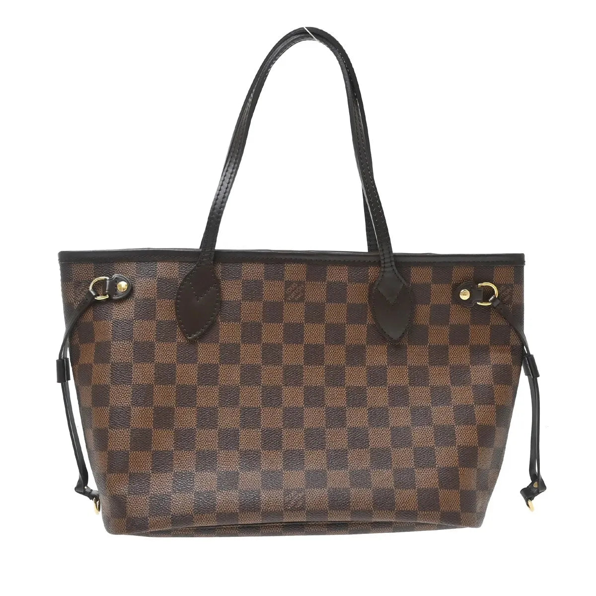 Louis Vuitton Neverfull Tote Damier Ebene, Brown, Canvas, Tote Bag