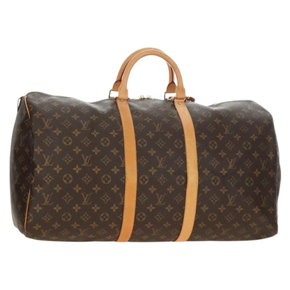 Louis Vuitton Keepall Monogram Canvas, Brown, Canvas, Travel Bag