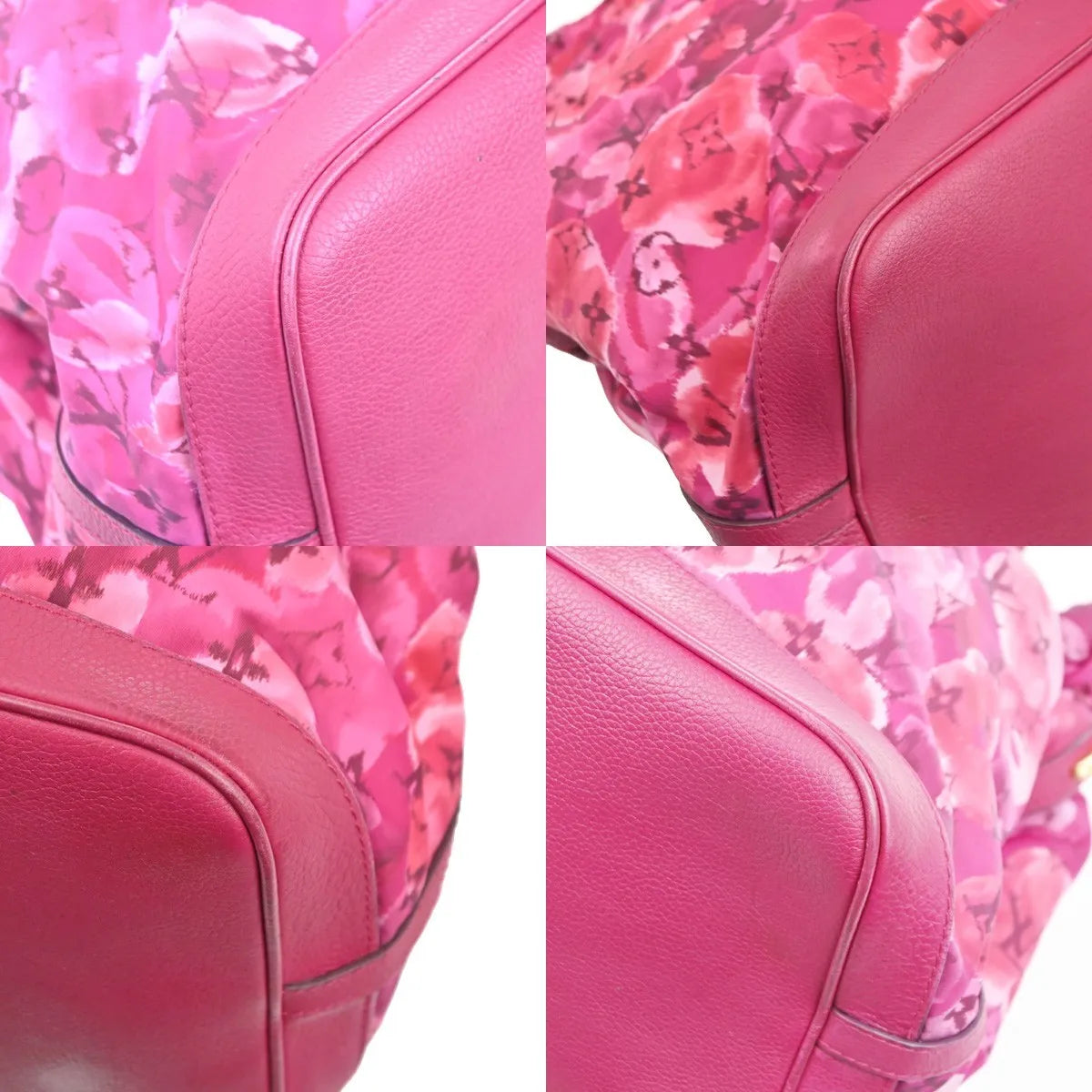 Louis Vuitton Noefull Ikat Nylon, Pink, Nylon, Shoulder Bag