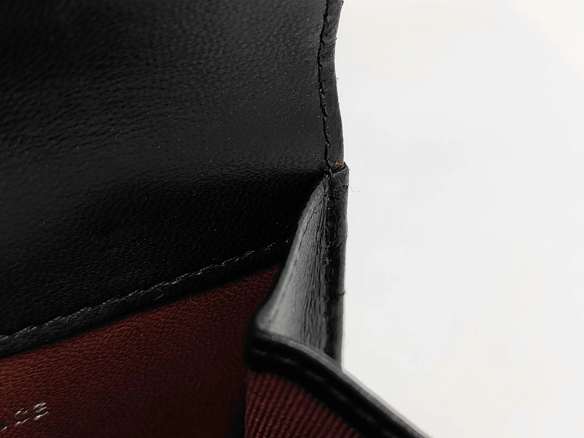 Chanel Trifold Flap Lambskin, Black, Leather, Wallet