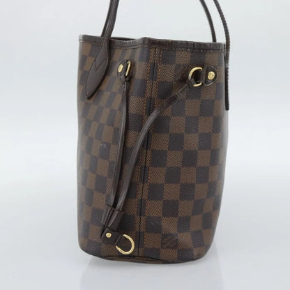 Louis Vuitton Neverfull Tote Damier, Brown, Canvas, Tote Bag