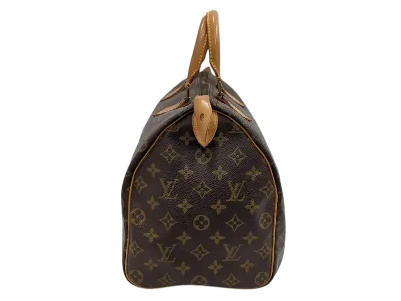 Louis Vuitton Speedy Monogram Canvas, Brown, Canvas, Handbag