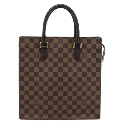 Louis Vuitton Venice Sac Plat Damier, Brown, Canvas, Tote Bag