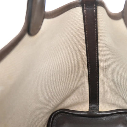 Hermes Picotin Toile and Leather, Beige, Canvas, Toiletry Case