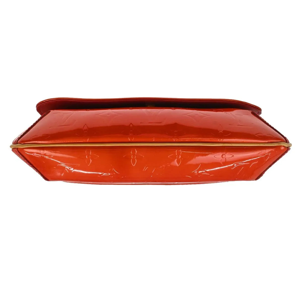 Louis Vuitton Thompson Street Handbag Monogram, Red, Patent Leather, Shoulder Bag