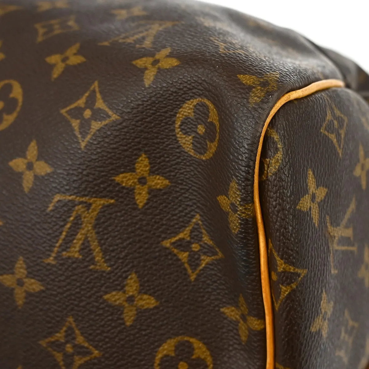 Louis Vuitton Keepall Bandoulière Monogram, Brown, Canvas, Travel Bag