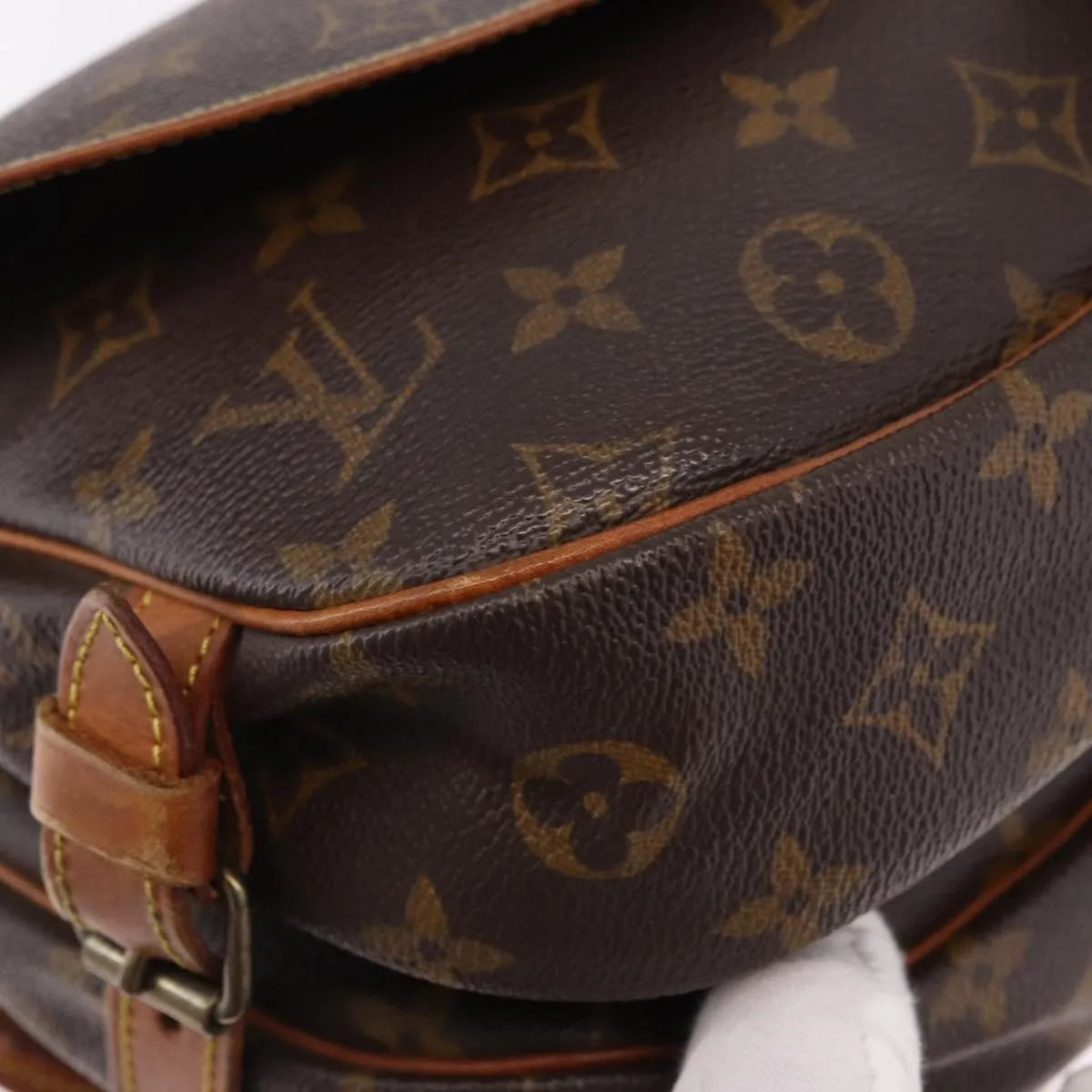 Louis Vuitton Saumur Monogram, Brown, Canvas, Shoulder Bag