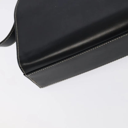 Christian Dior Vintage Leather, Black, Leather, Shoulder Bag