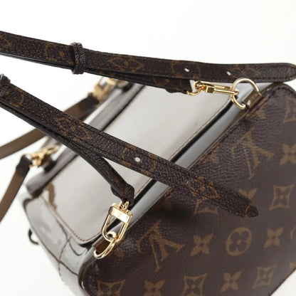 Louis Vuitton Hot Springs Vernis with Monogram Canvas, Brown, Canvas, Backpack