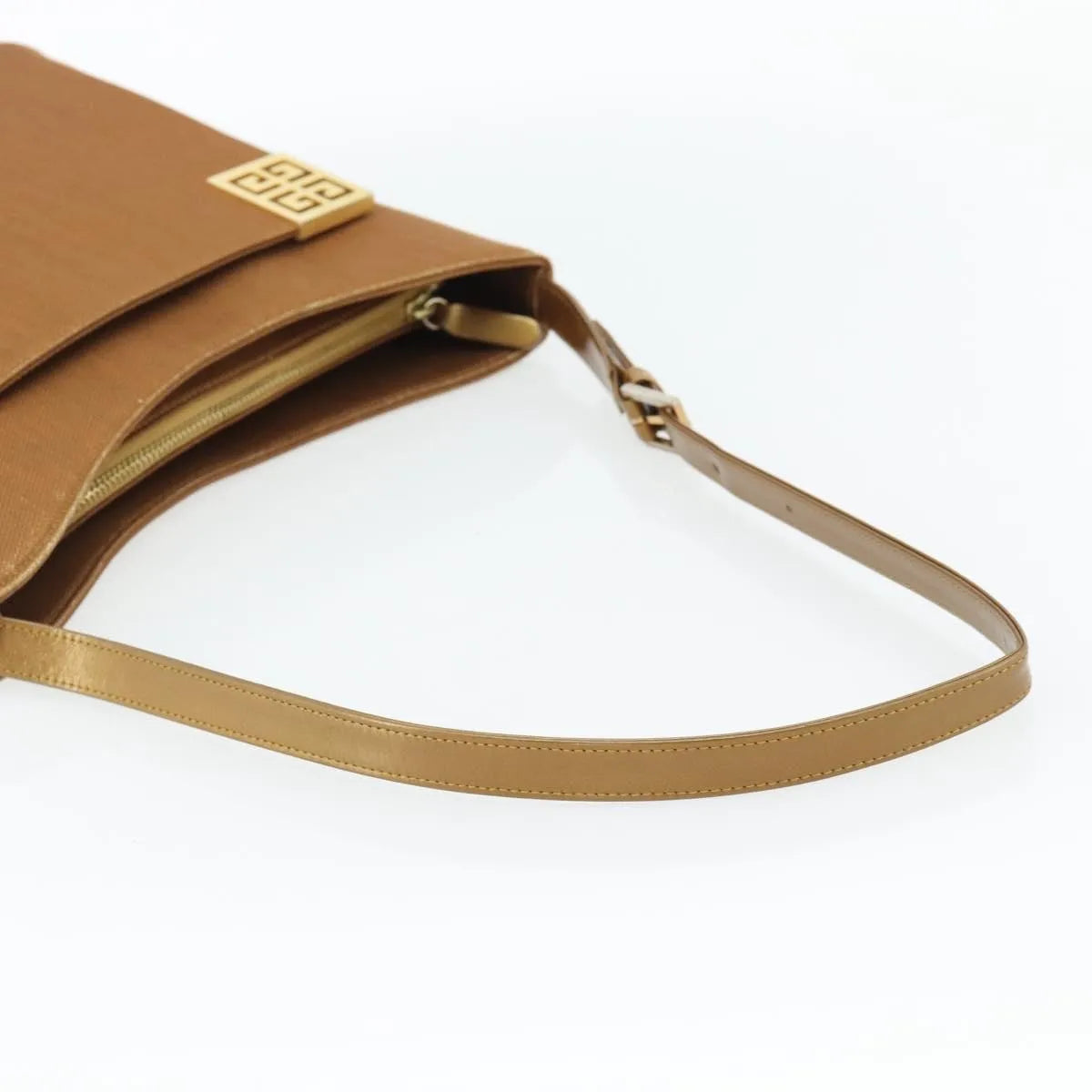 Givenchy Vintage 4G Canvas, Brown, Canvas, Shoulder Bag