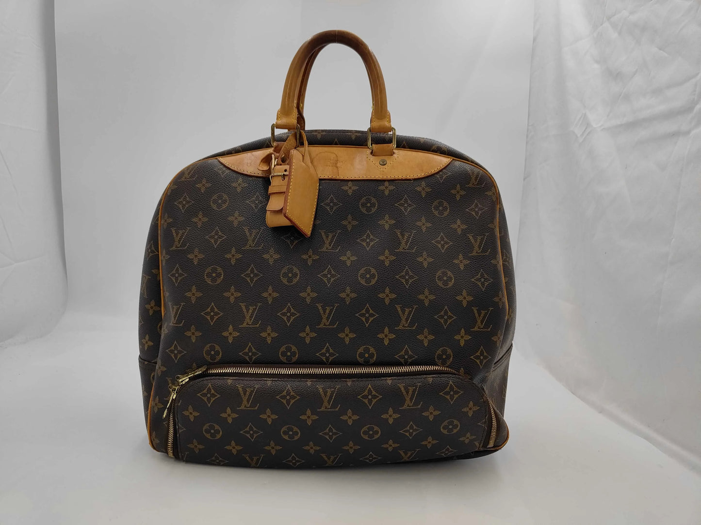 Louis Vuitton Evasion Monogram Canvas, Brown, Canvas, Travel Bag