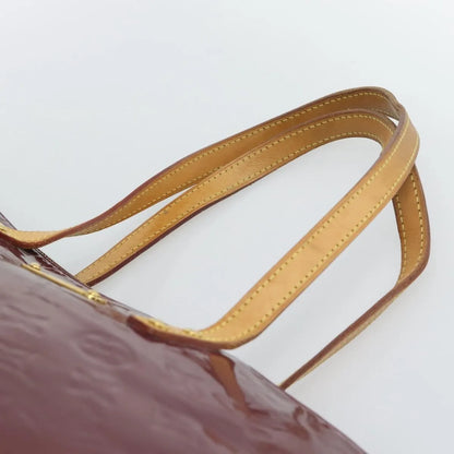 Louis Vuitton Bellevue Monogram Vernis, Purple, Patent Leather, Tote Bag