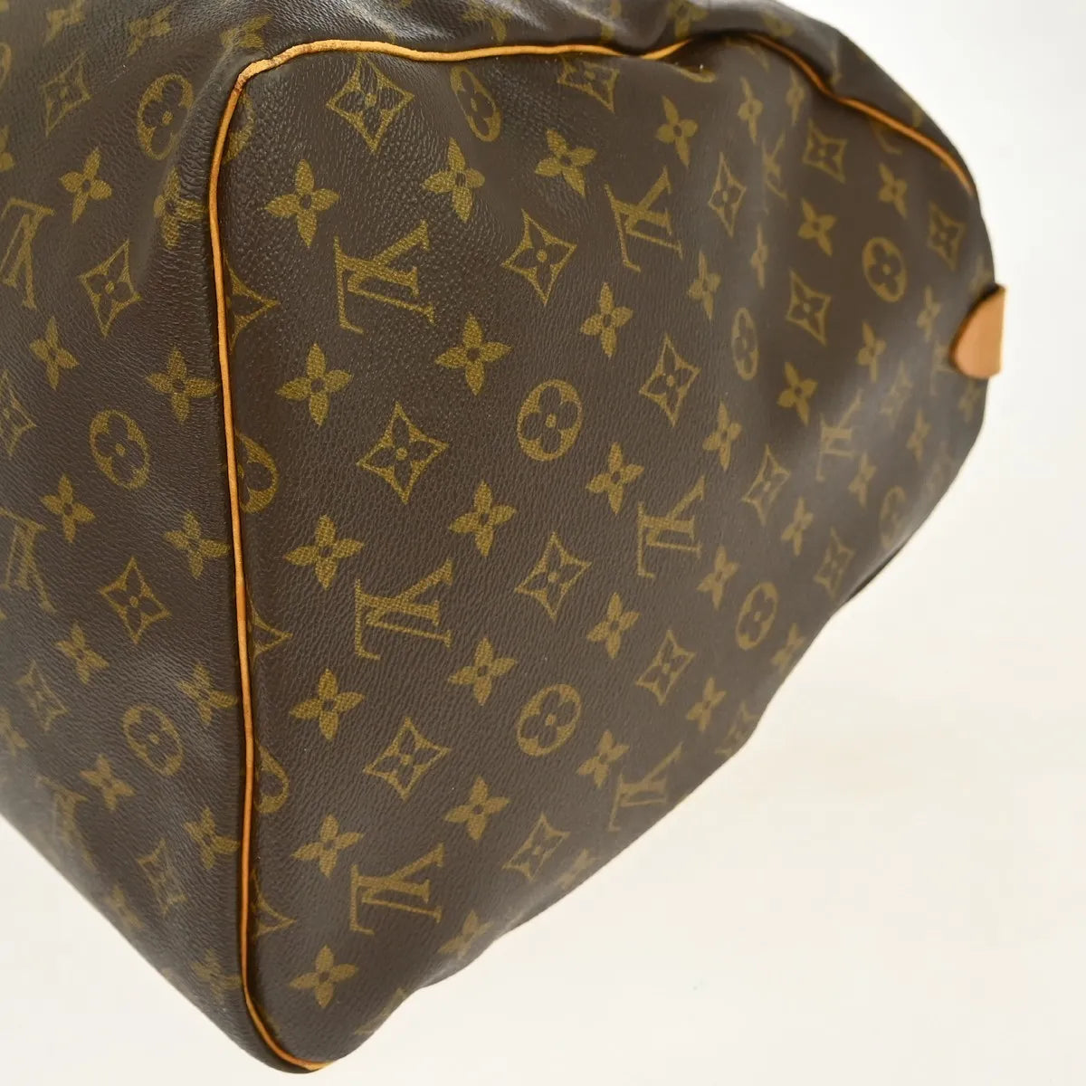 Louis Vuitton Keepall Monogram, Brown, Canvas, Travel Bag
