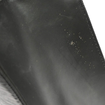 Louis Vuitton Croisette Epi, Black, Leather, Handbag