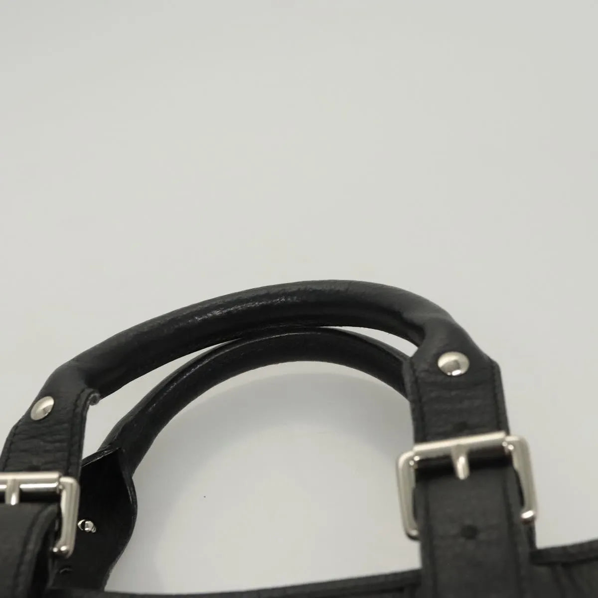 Burberry Vintage Leather, Black, Leather, Handbag