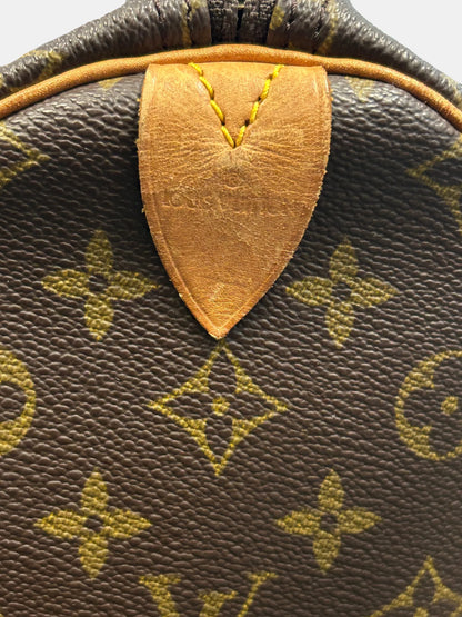 Louis Vuitton Keepall Monogram Canvas, Brown, Canvas, Travel Bag