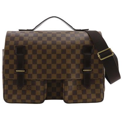 Louis Vuitton Broadway Damier, Brown, Canvas, Shoulder Bag