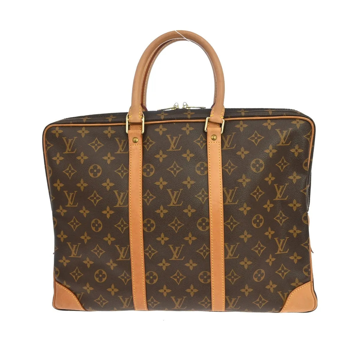 Louis Vuitton Porte-Documents Voyage Monogram Canvas, Brown, Canvas, Briefcase