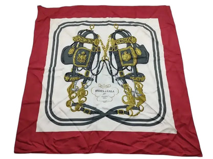 Hermes Carré 90 Silk multicolor, Multicolour, Silk, Scarf