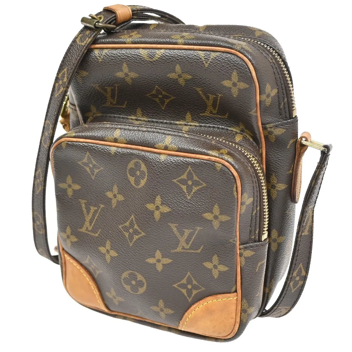 Louis Vuitton Amazone Monogram Canvas, Brown, Canvas, Shoulder Bag