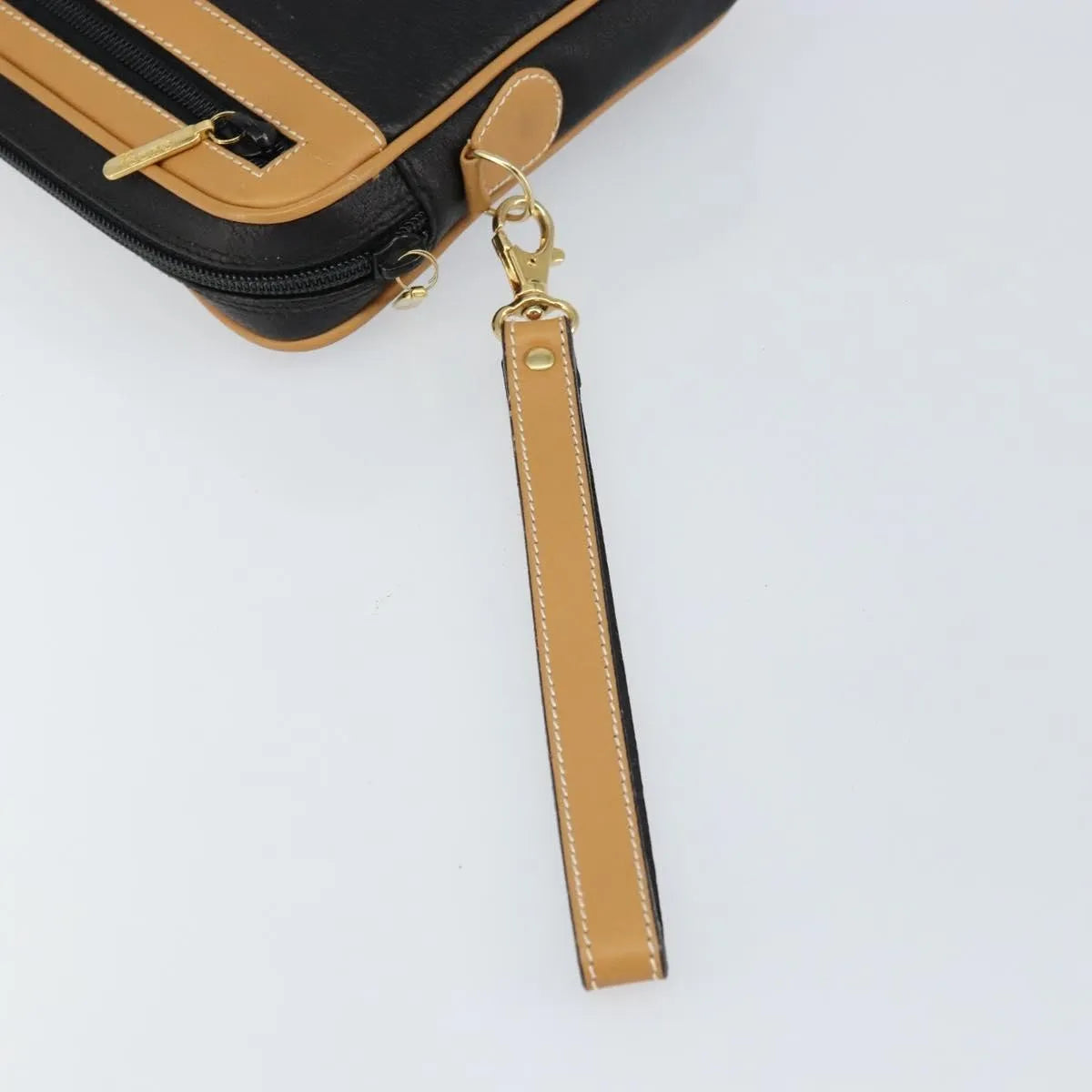 Gucci Vintage clutch Leather, Black, Leather, Clutch