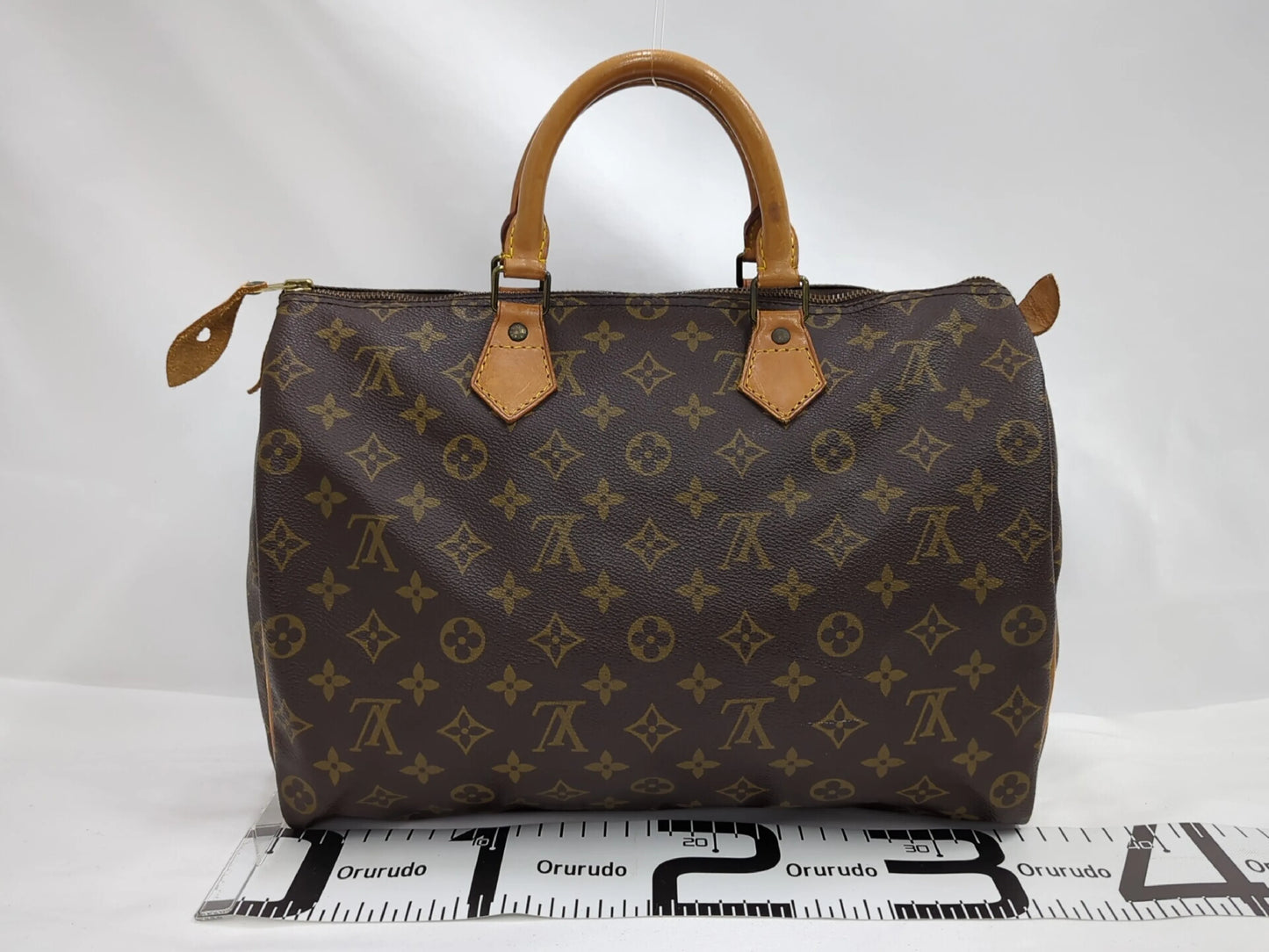 Louis Vuitton Speedy Monogram Canvas, Brown, Canvas, Handbag