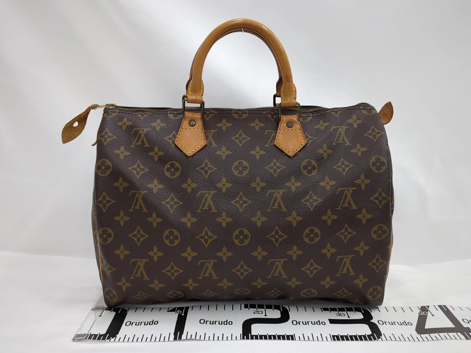 Louis Vuitton Speedy Monogram Canvas, Brown, Canvas, Handbag