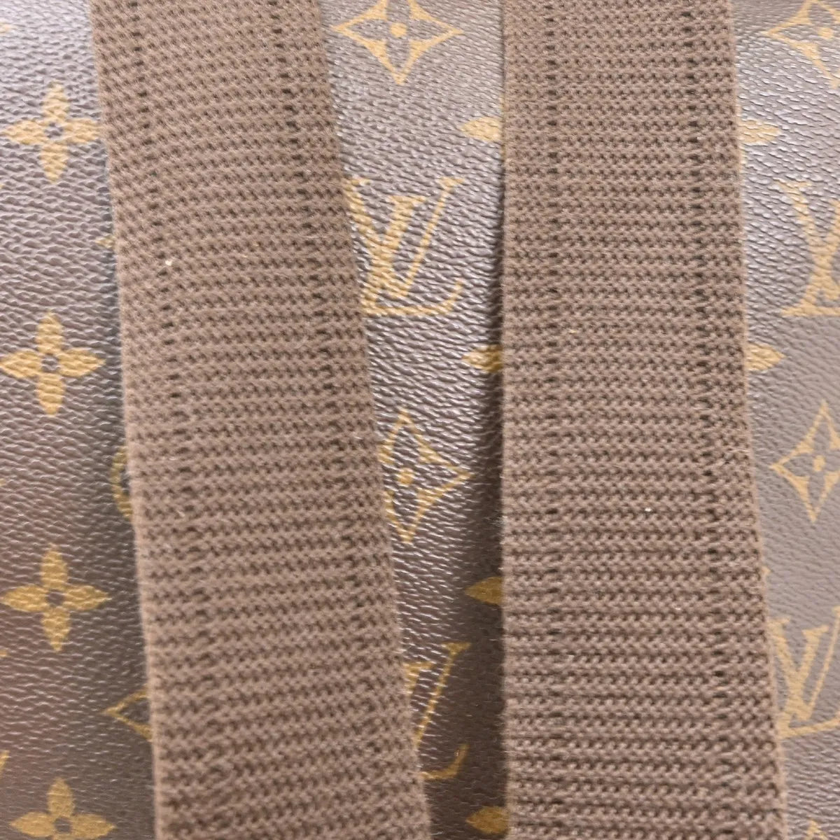 Louis Vuitton Vintage Montsouris Monogram Canvas, Brown, Canvas, Backpack