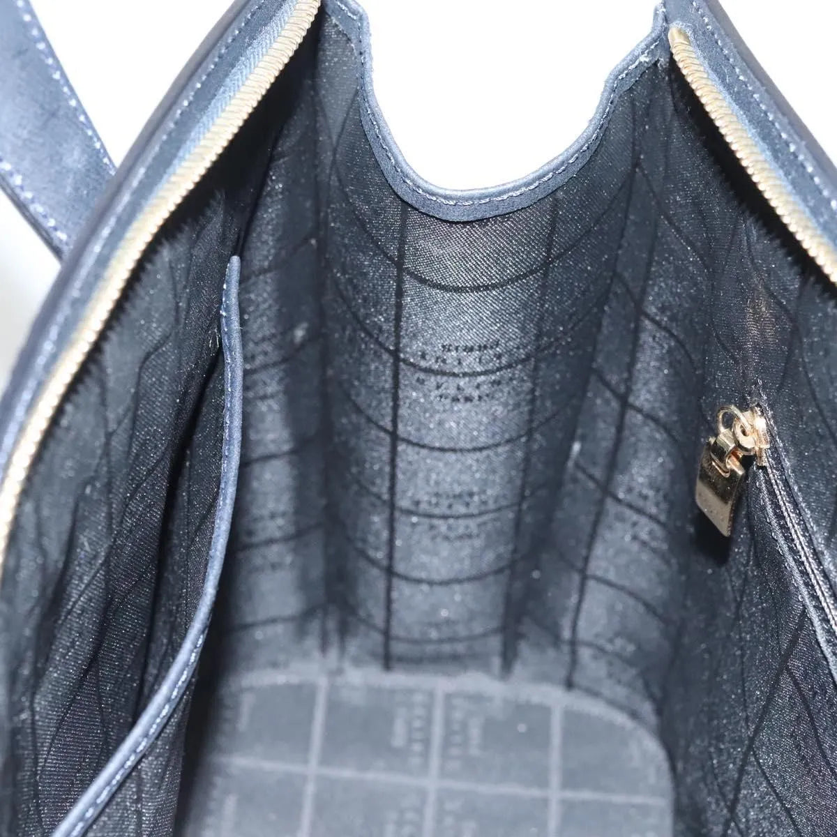 Celine vintage Leather, Navy, Leather, Handbag