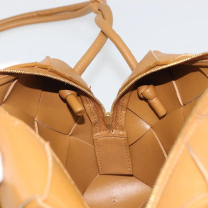 Bottega Veneta Cassette Camera Maxi Intrecciato Leather, Brown, Leather, Shoulder Bag