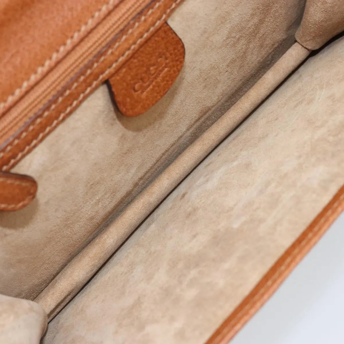 Gucci Vintage clutch Leather, Brown, Leather, Clutch