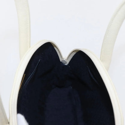 Saint Laurent Vintage handbag Leather, White, Leather, Handbag