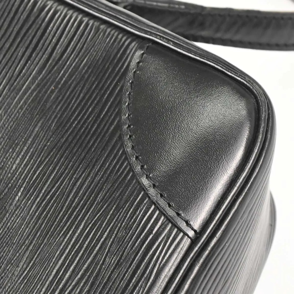 Louis Vuitton Trocadéro Epi, Black, Leather, Shoulder Bag