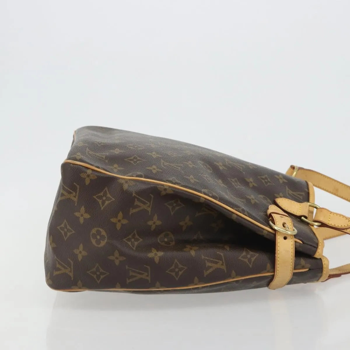 Louis Vuitton Batignolles Monogram Canvas, Brown, Canvas, Shoulder Bag
