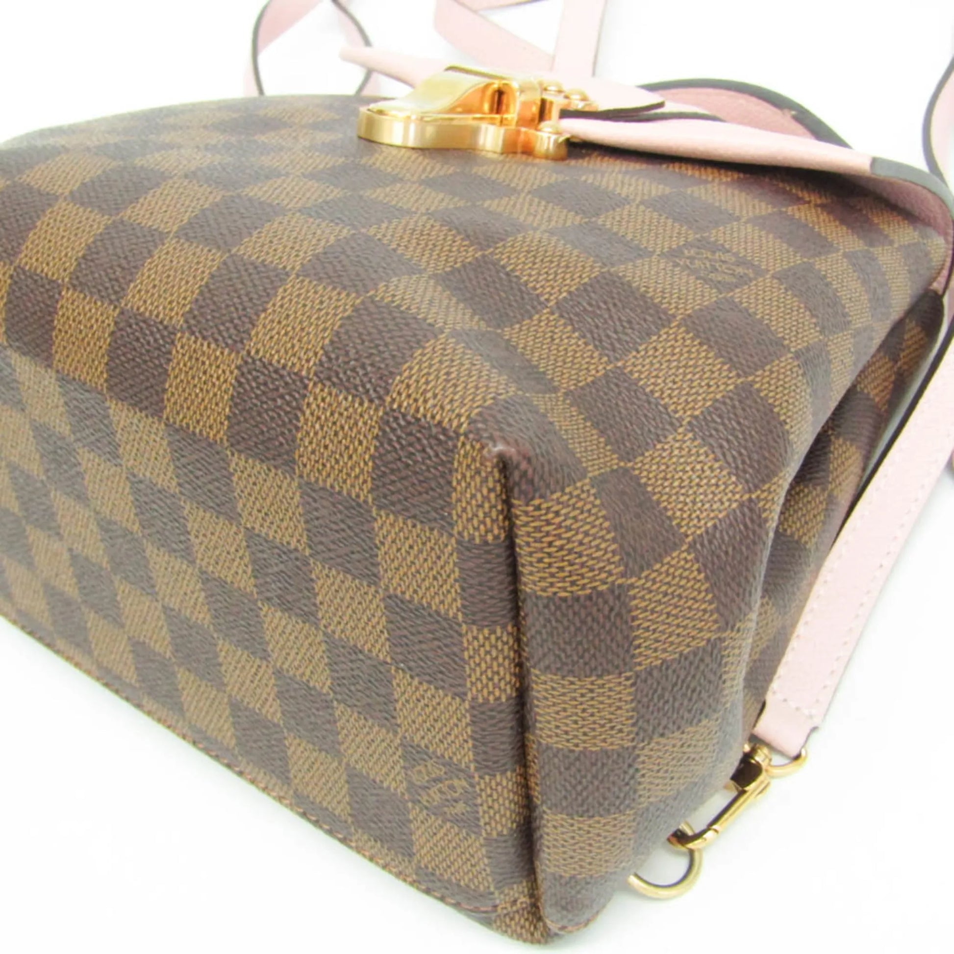 louis vuitton clapton backpack discontinued Damier Ebene/Creme Mautto Louis Vuitton Louis Vuitton Clapton | Authenticated