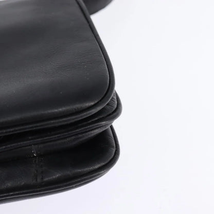 Celine Vintage Leather, Black, Leather, Shoulder Bag