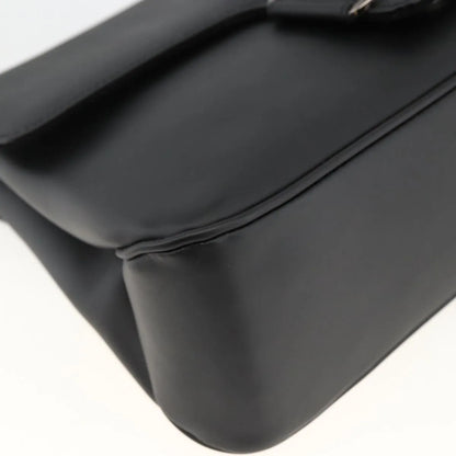 Salvatore Ferragamo Vala Canvas, Black, Canvas, Shoulder Bag