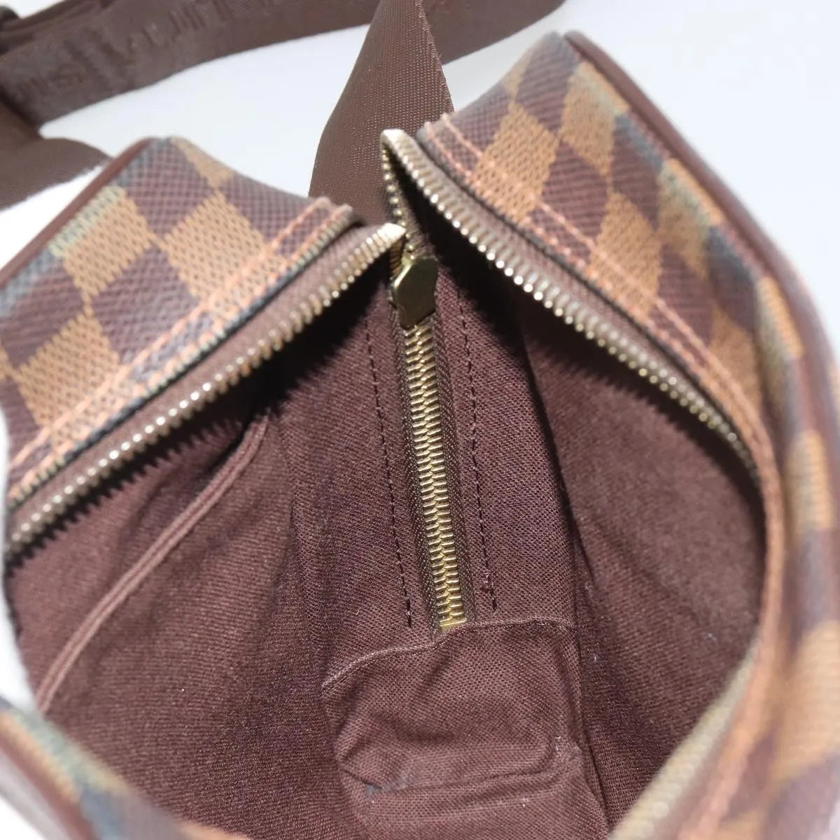 Louis Vuitton Olav Damier, Brown, Canvas, Shoulder Bag