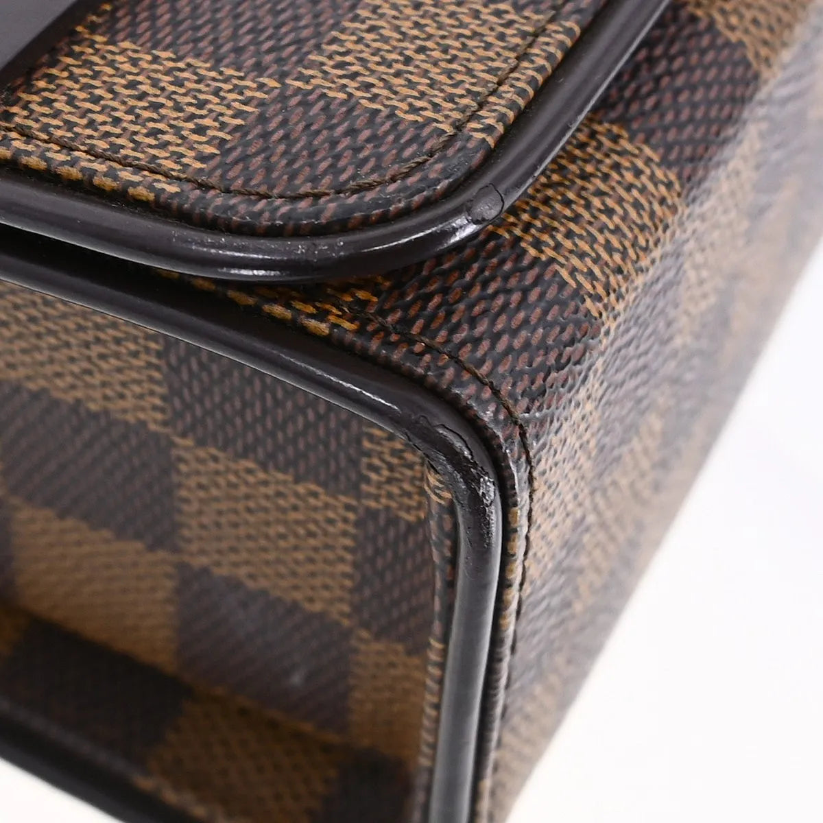 Louis Vuitton Tribeca Damier, Brown, Canvas, Handbag